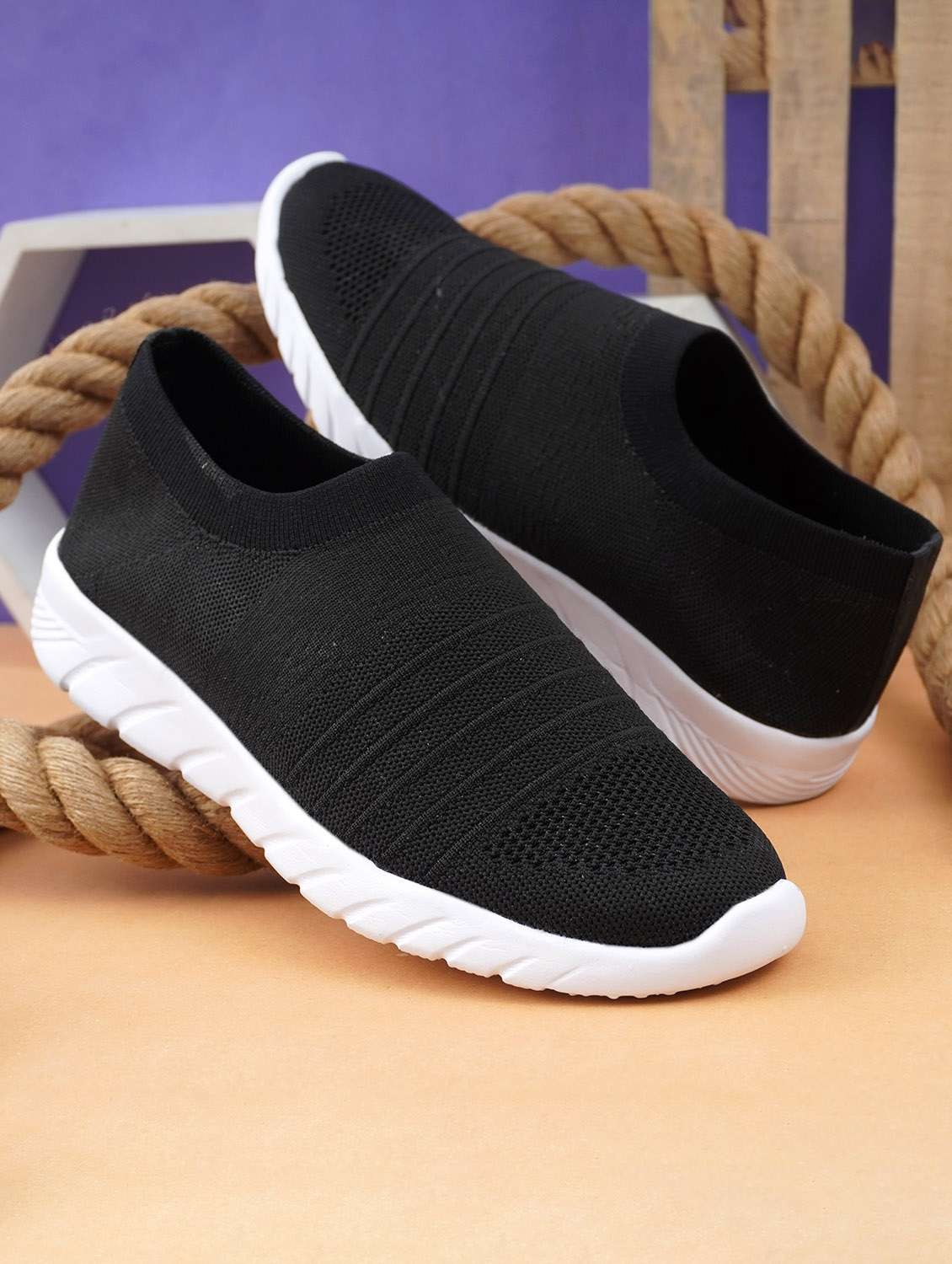 women slip on casual shoe