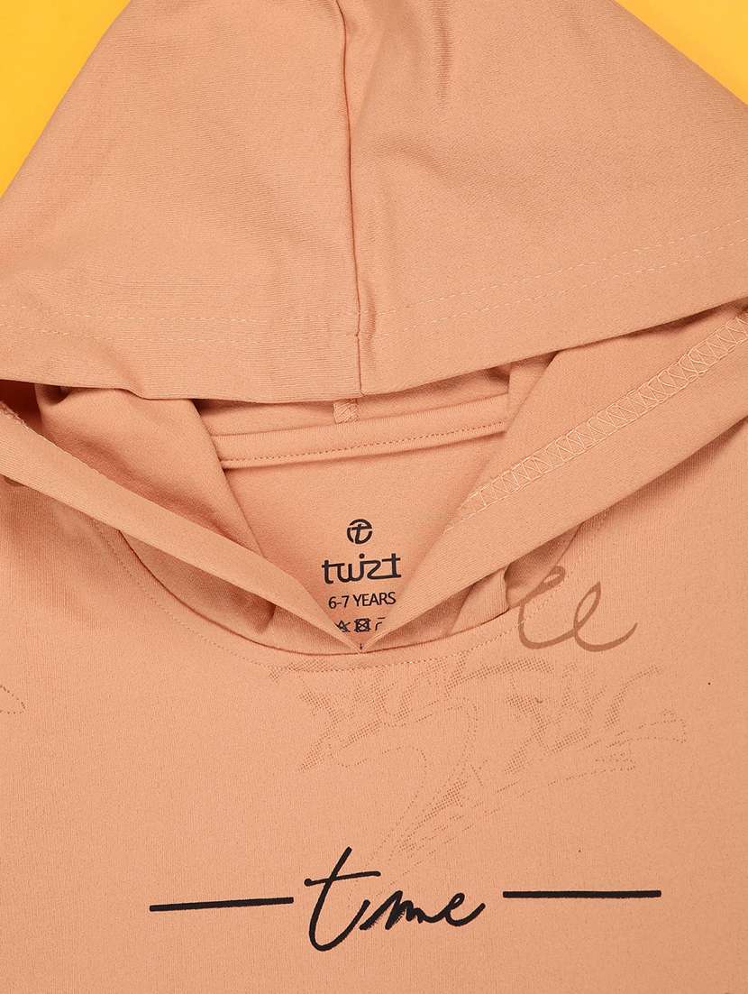 boy  peach cotton blend t-shirt - 22338706 -  Standard Image - 2