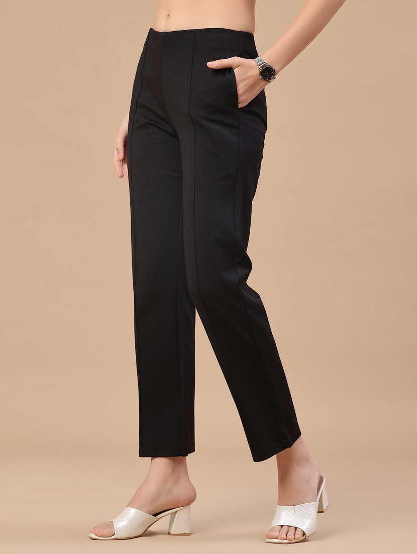 women solid mid rise jeggings - 22338712 -  Standard Image - 2