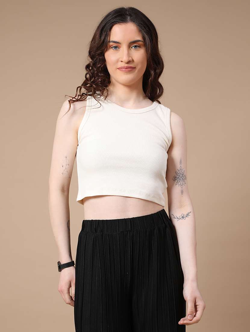 beige cotton regular top - 22338969 -  Standard Image - 2