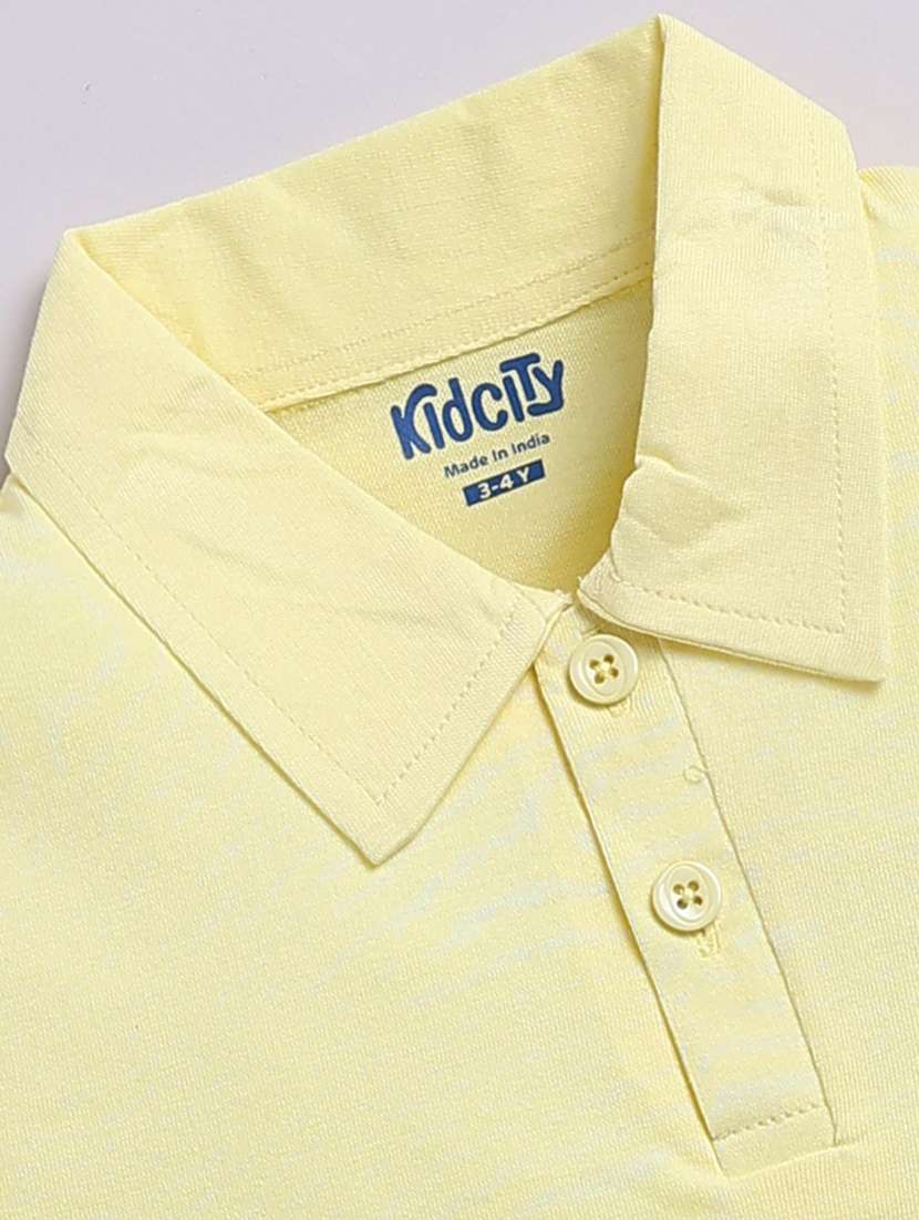 boys printed short sleeve polo t-shirt - 22339222 -  Standard Image - 2