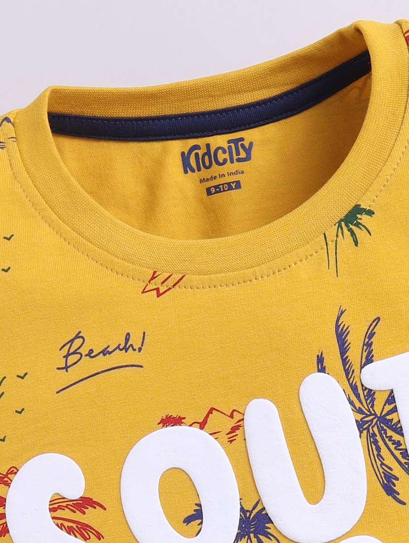 boys printed short sleeve t-shirt - 22339241 -  Standard Image - 2