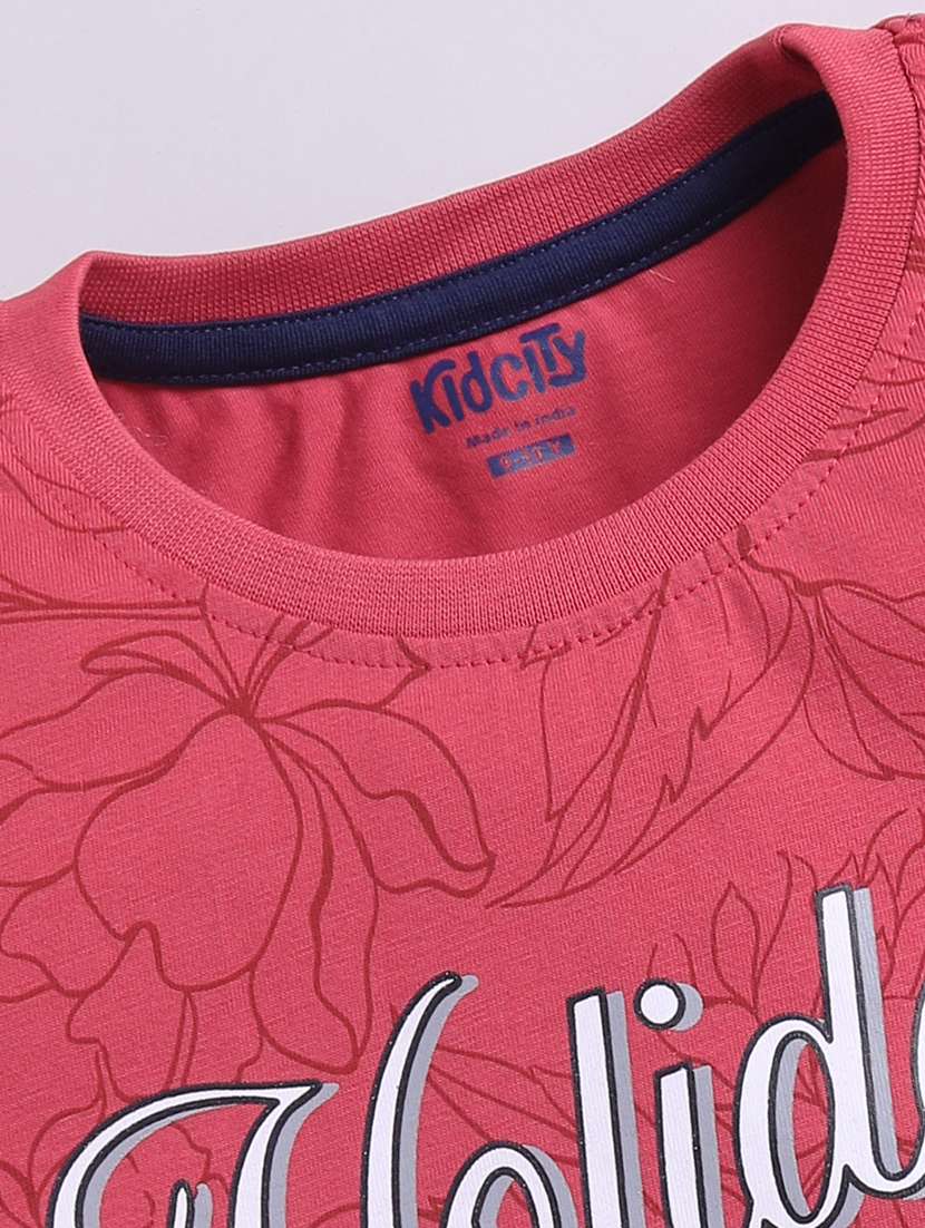 boys printed short sleeve t-shirt - 22339243 -  Standard Image - 2