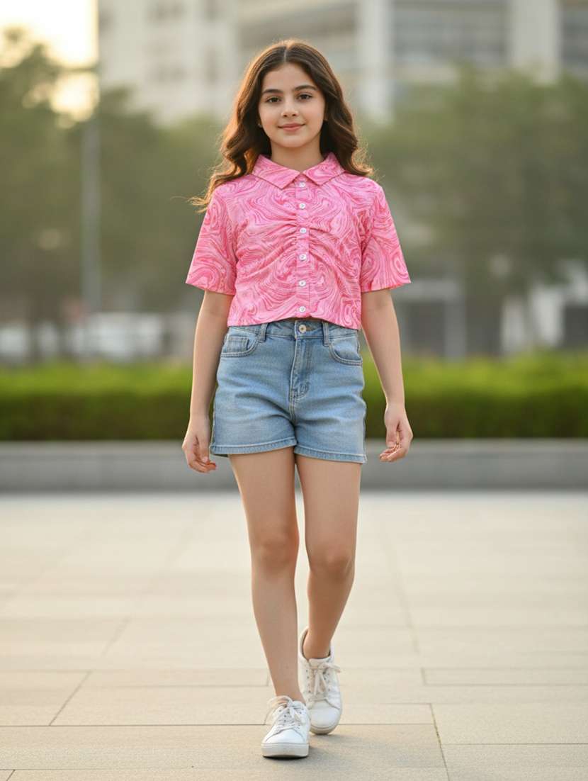 pink cotton  top - 22339564 -  Standard Image - 2