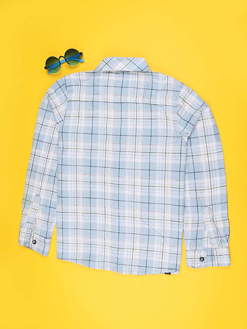 blue cotton shirt - 22339627 -  Standard Image - 2