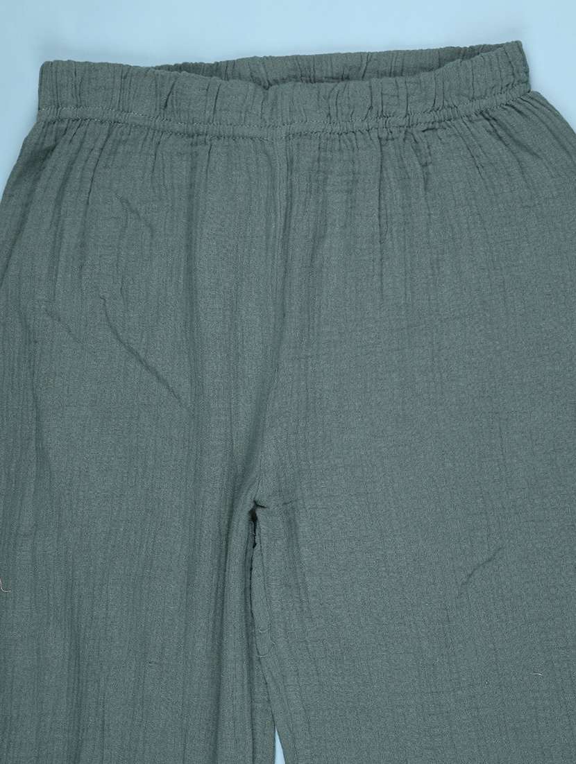 green cotton jogger - 22340059 -  Standard Image - 2