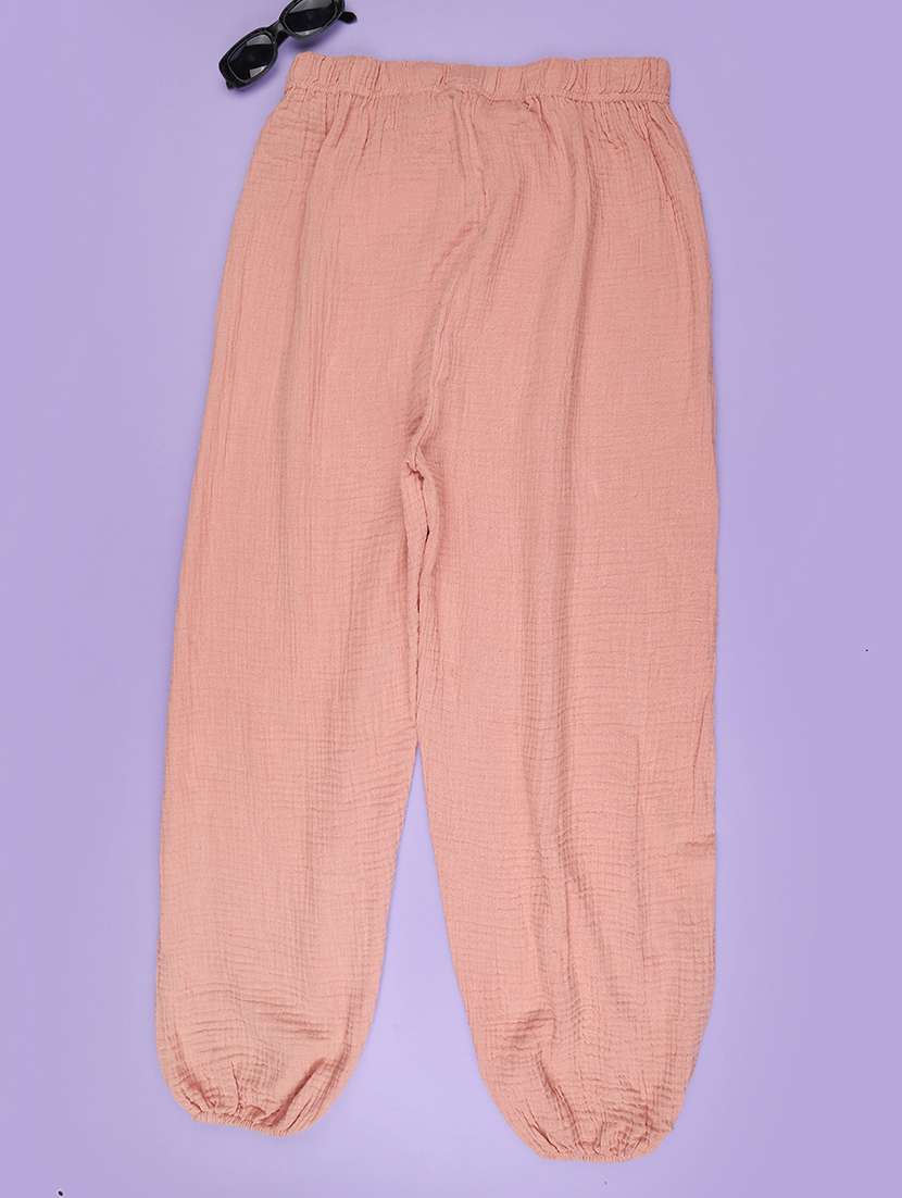 peach cotton jogger - 22340060 -  Standard Image - 2