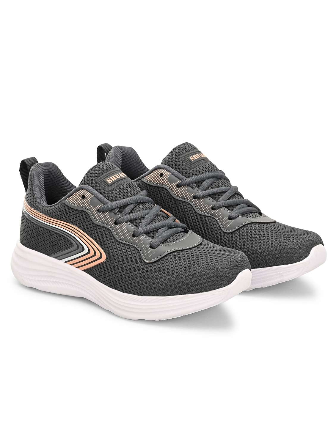 women solid lace up sport shoes - 22340197 -  Standard Image - 2