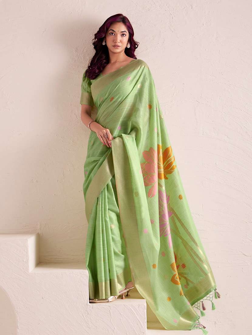 women self design bordered saree with blouse - 22340735 -  Standard Image - 2