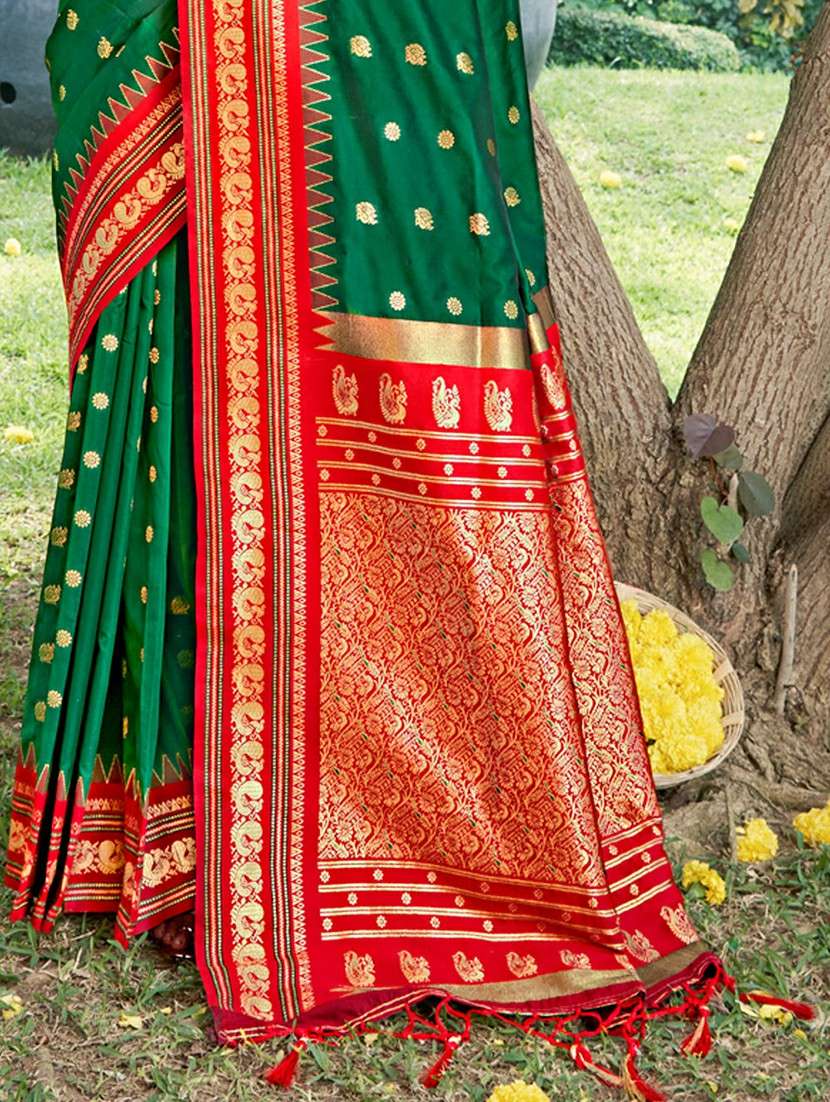 women self design banarasi saree with blouse - 22340745 -  Standard Image - 2