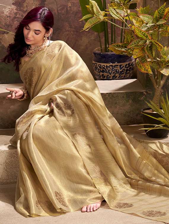 women self design southern silk saree with blouse - 22340755 -  Standard Image - 2