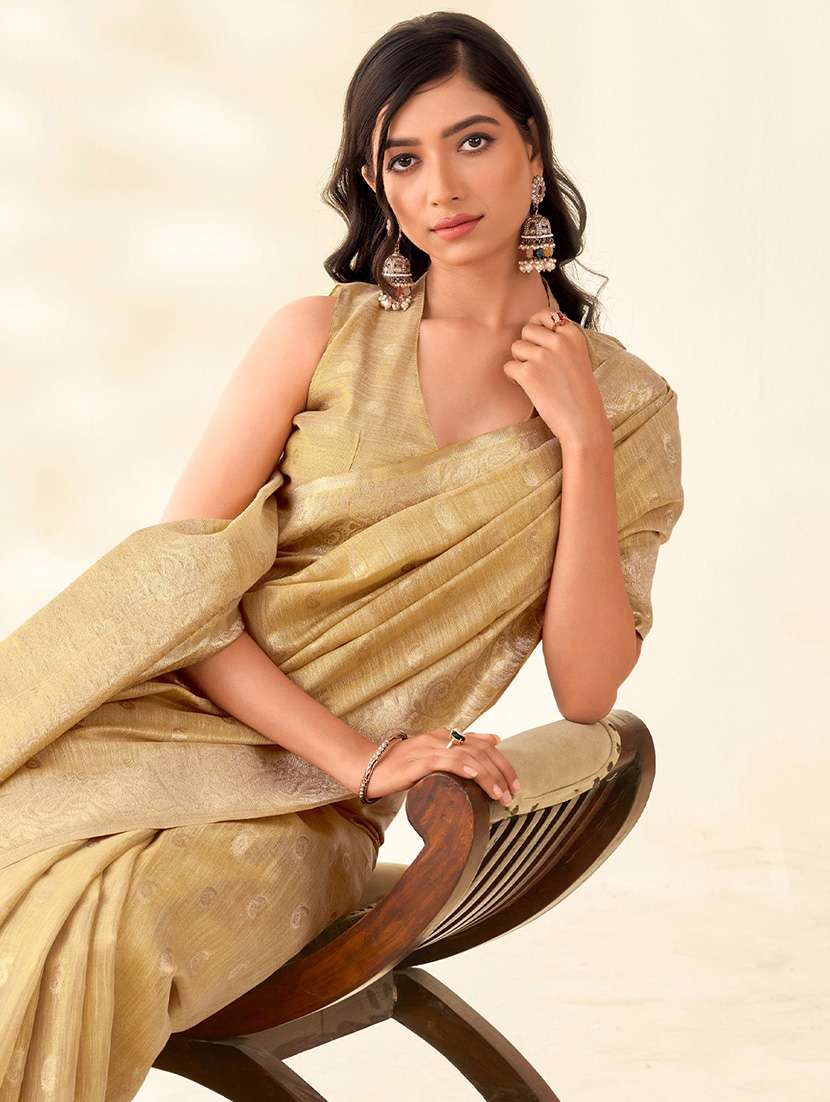 women self design southern silk saree with blouse - 22340761 -  Standard Image - 2