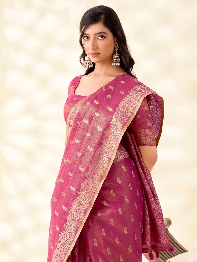 women self design southern silk saree with blouse - 22340762 -  Standard Image - 2
