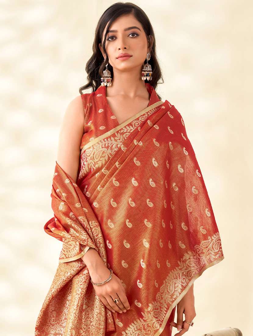 women self design southern silk saree with blouse - 22340765 -  Standard Image - 2