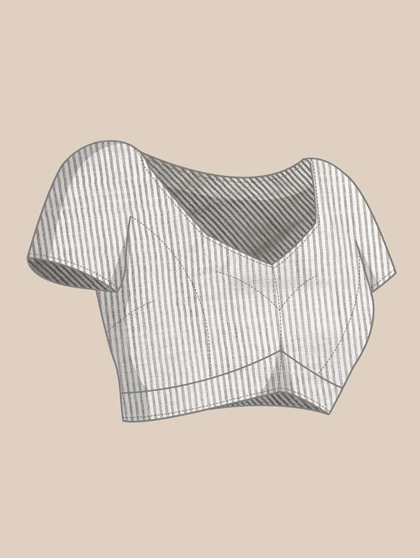 women self design bordered saree with blouse - 22340769 -  Standard Image - 2