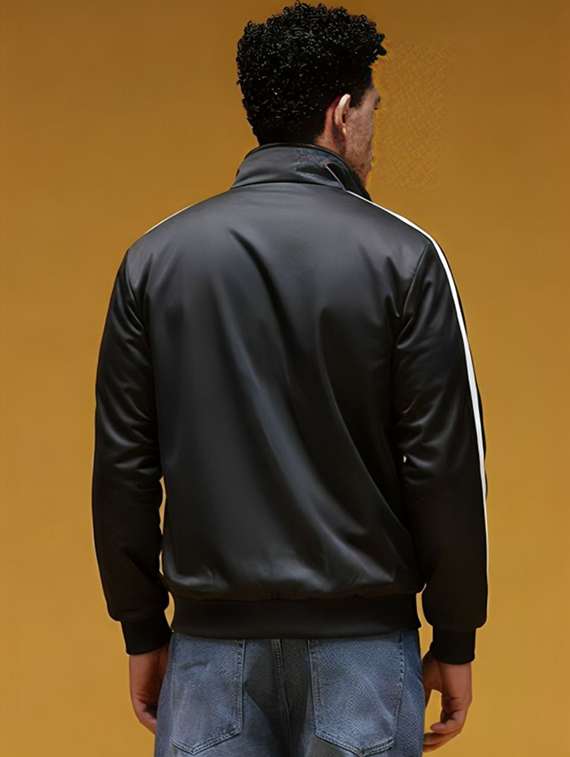 men tapered long sleeve bomber jacket - 22340842 -  Standard Image - 2