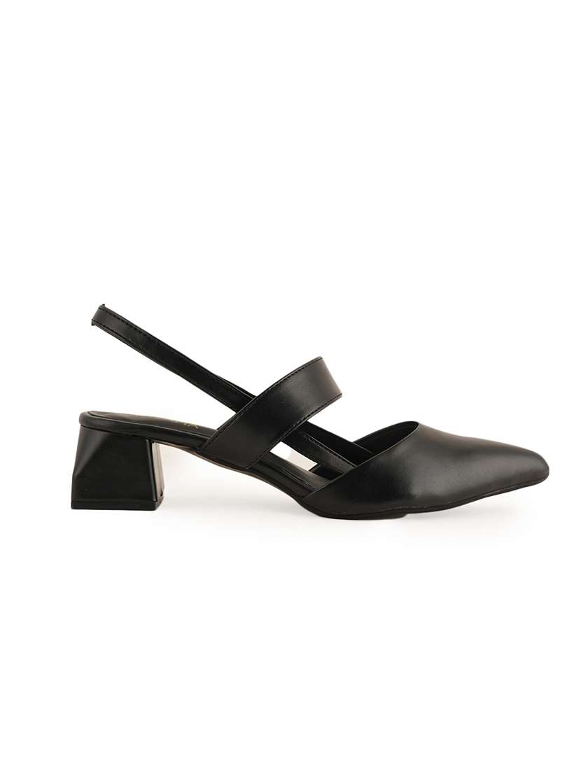 women solid back strap mules - 22341230 -  Standard Image - 2