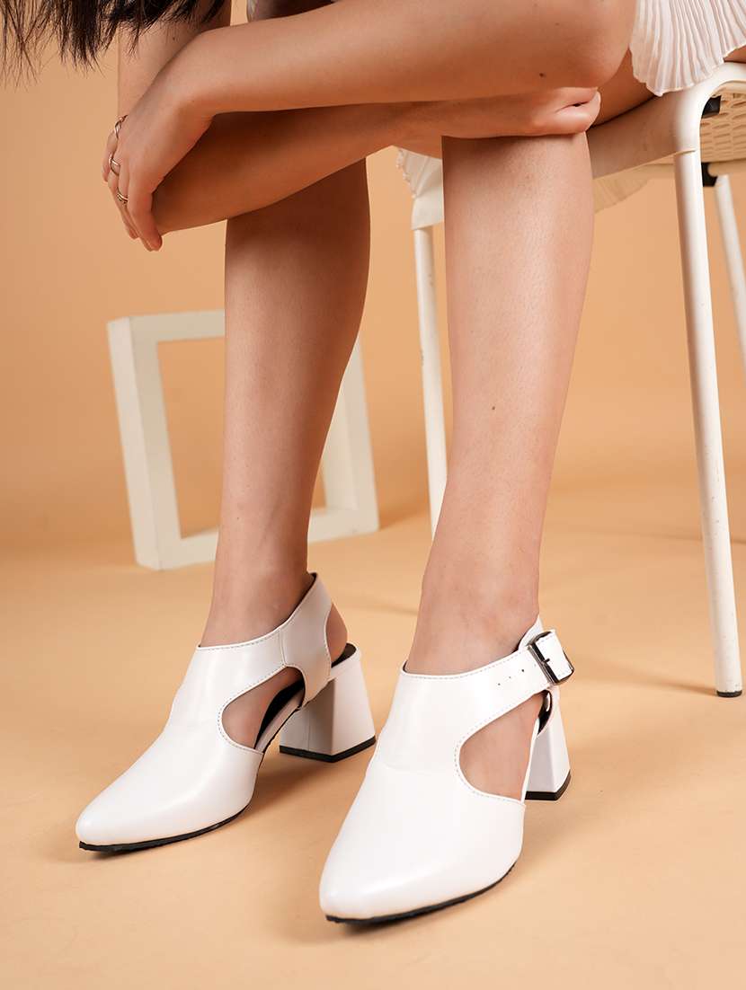 women solid back strap sandals - 22341278 -  Standard Image - 2