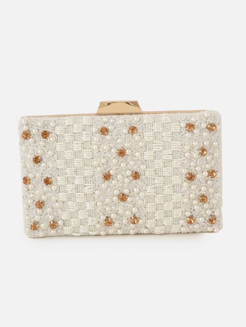 women embellished box clutch - 22341412 -  Standard Image - 2