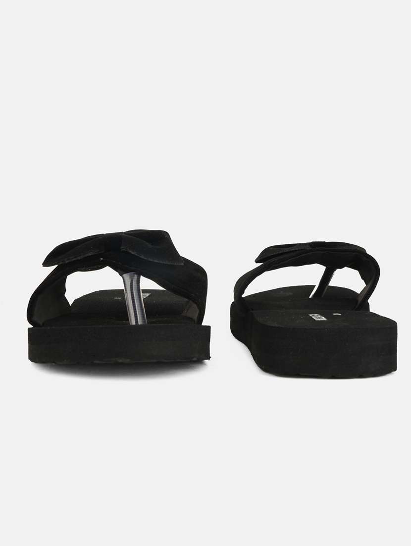 women solid slip on flat sandal - 22341461 -  Standard Image - 2