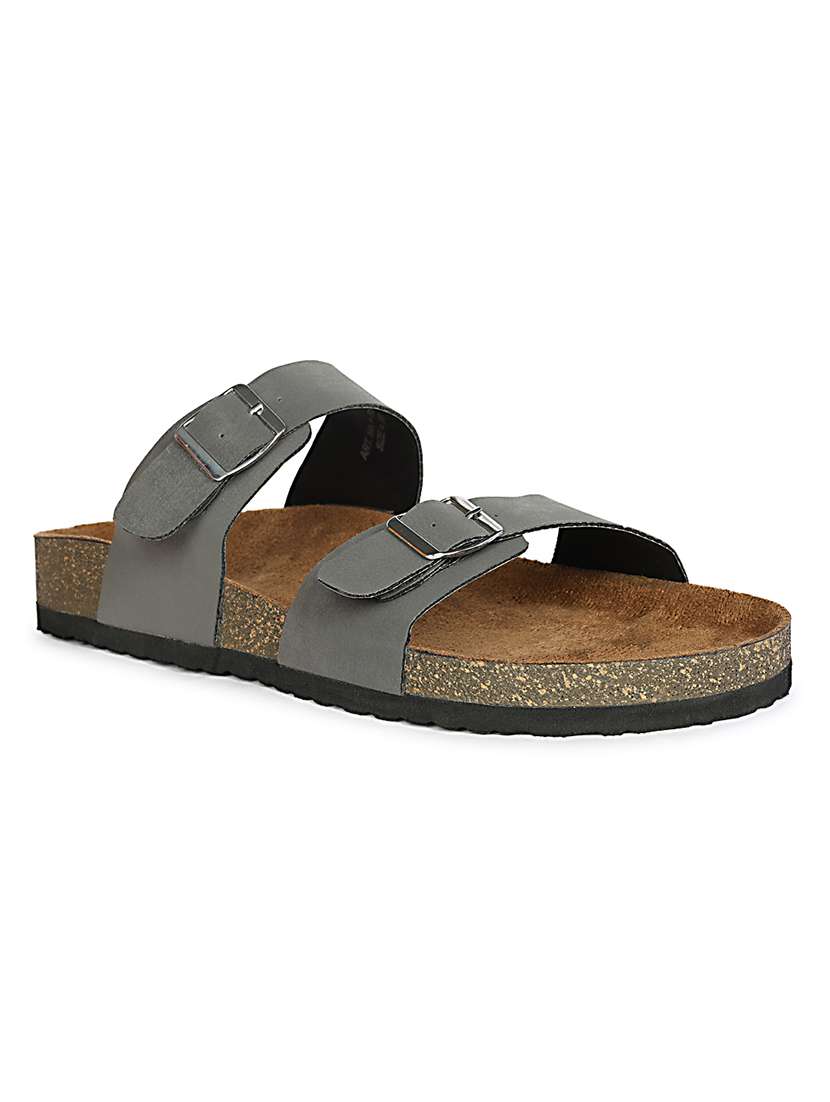 Women Solid Slip On Flat Sandal - 22341503 -  Standard Image - 2