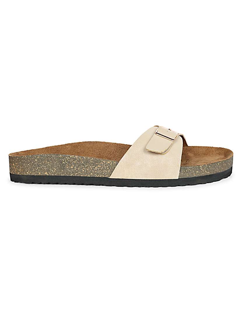 women solid slip on flat sandal - 22341513 -  Standard Image - 2