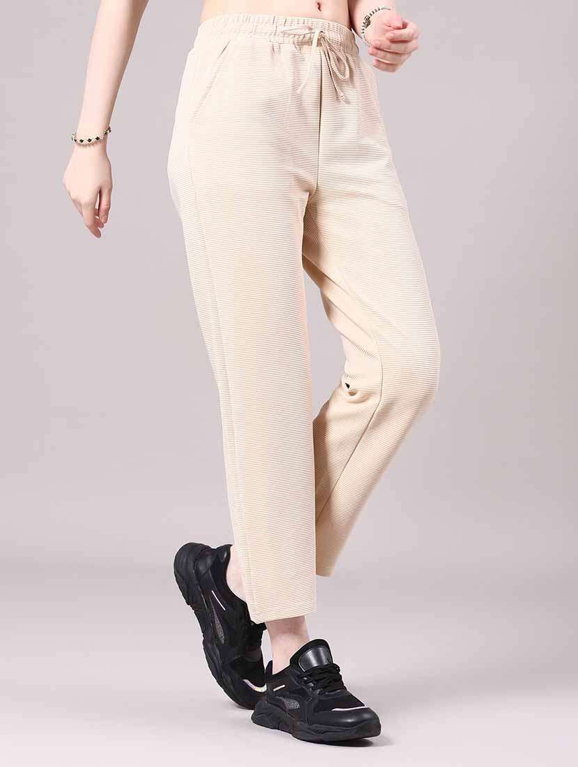 women self design mid rise track pant - 22341778 -  Standard Image - 2