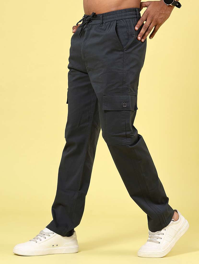 olive cotton  full length track pant - 22341926 -  Standard Image - 2
