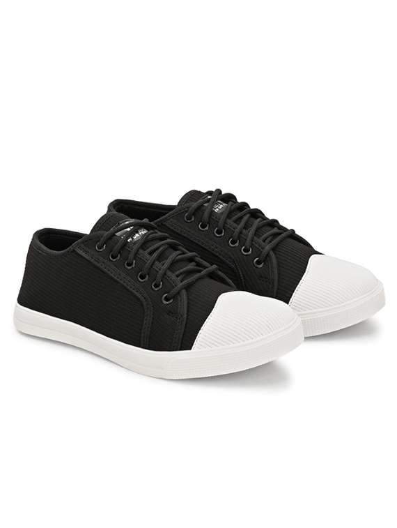 women solid lace-up sneaker - 22341993 -  Standard Image - 2