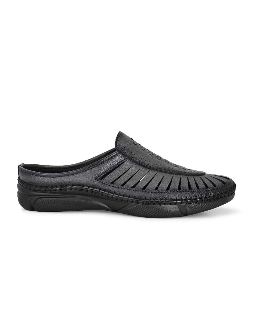 men textured slip on sandal - 22342130 -  Standard Image - 2