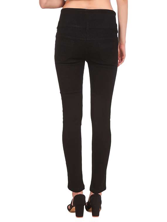 women solid mid rise slim fit jean - 22342702 -  Standard Image - 2