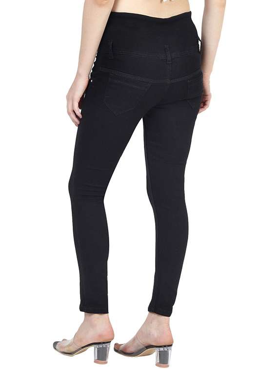 women solid mid rise slim fit jean - 22342739 -  Standard Image - 2