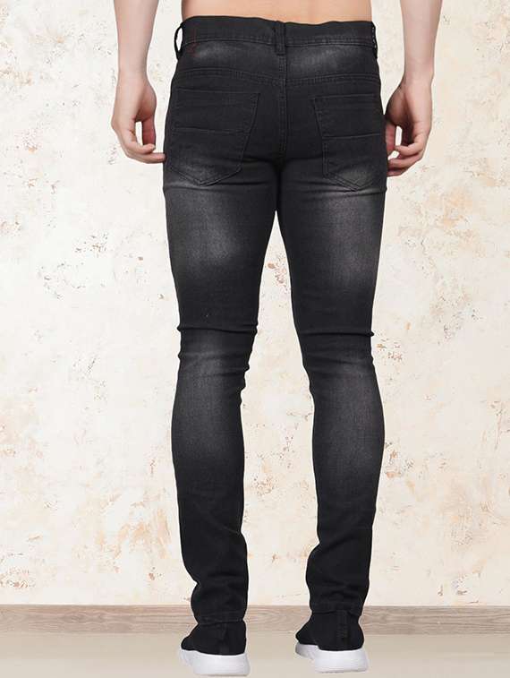 men distress mid rise full length jeans - 22342798 -  Standard Image - 2