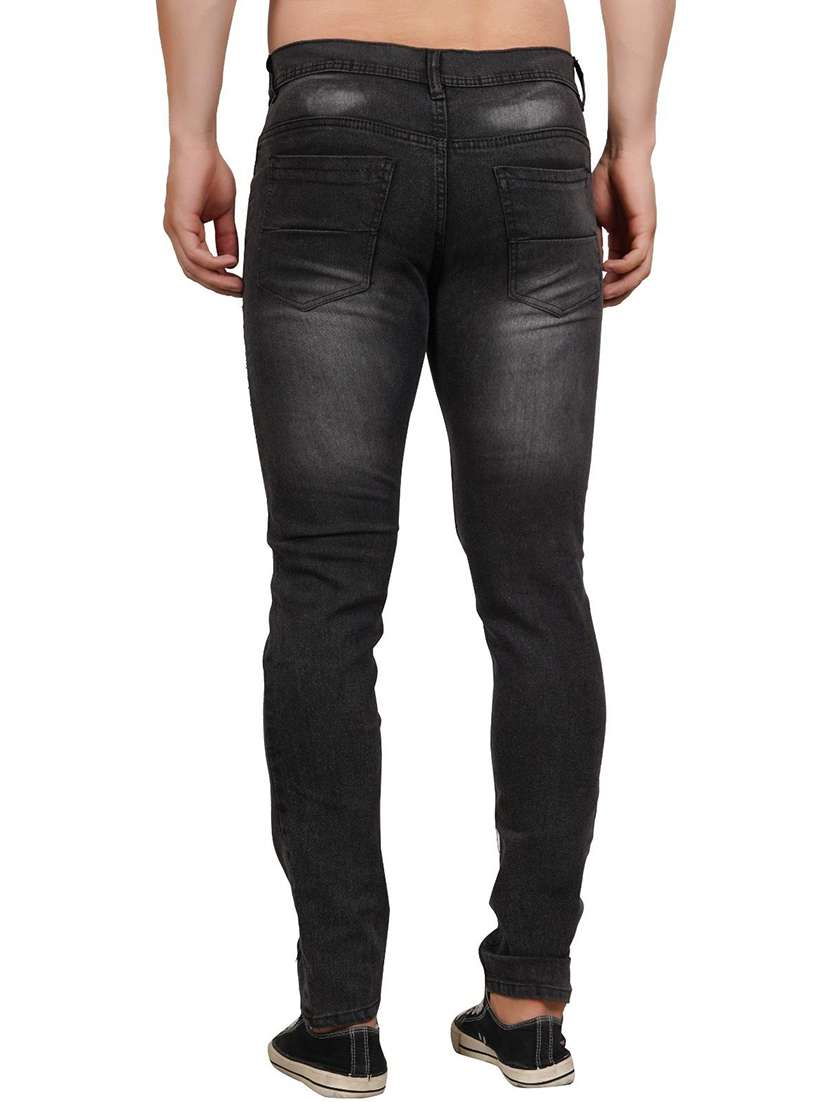 men washed mid rise full length slim fit jeans - 22342828 -  Standard Image - 2