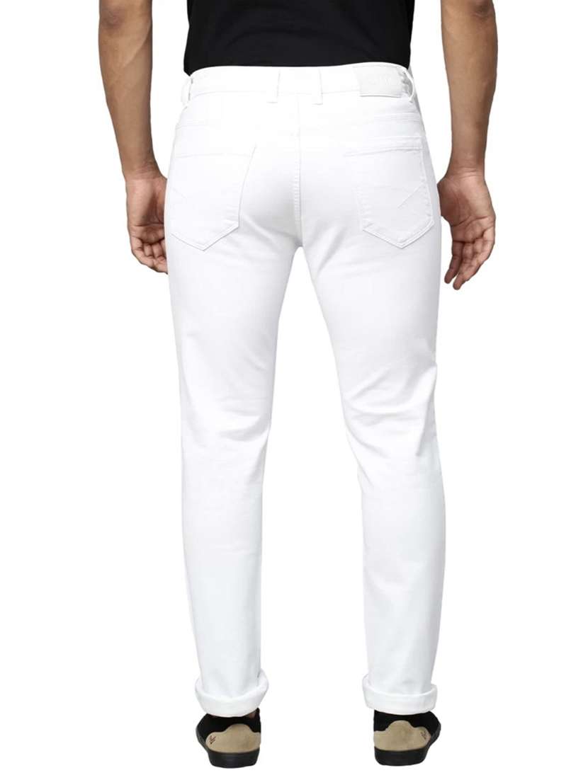 men plain mid rise full length jeans - 22343088 -  Standard Image - 2