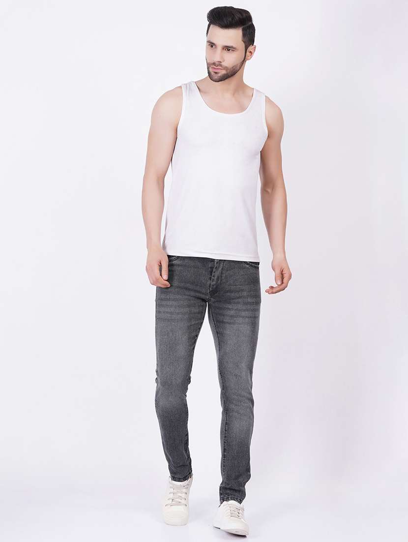 men washed mid rise full length jeans - 22343171 -  Standard Image - 2