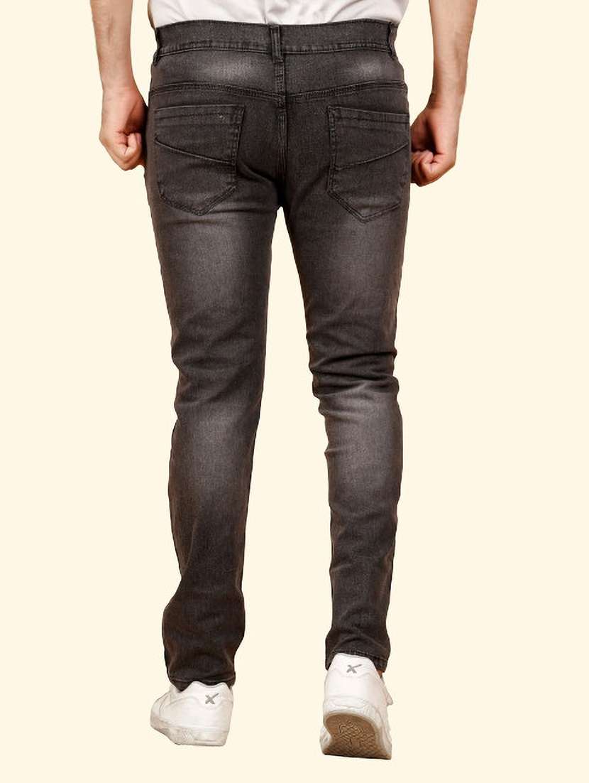 men washed mid rise full length jeans - 22343183 -  Standard Image - 2