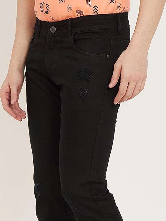 men palin mid rise full length denim jeans - 22343257 -  Standard Image - 2
