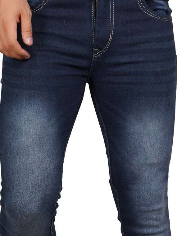 men washed mid rise full length jeans - 22343398 -  Standard Image - 2