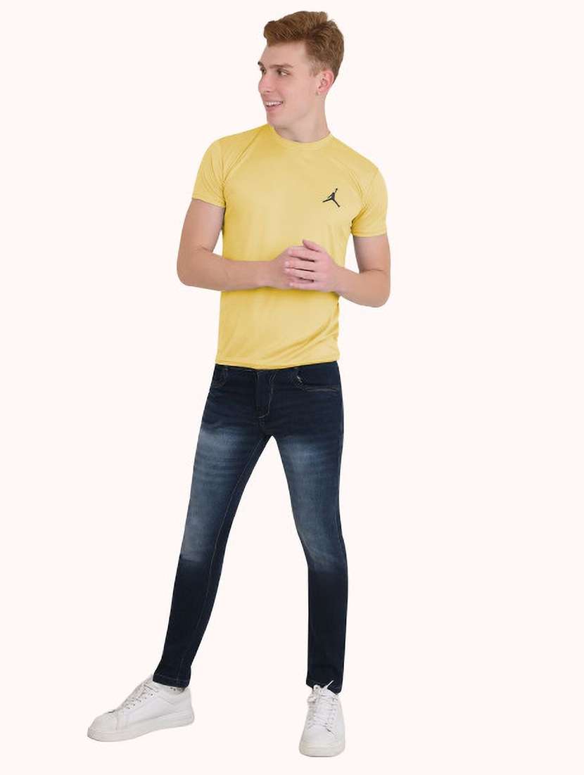 men washed mid rise full length jeans - 22343404 -  Standard Image - 2
