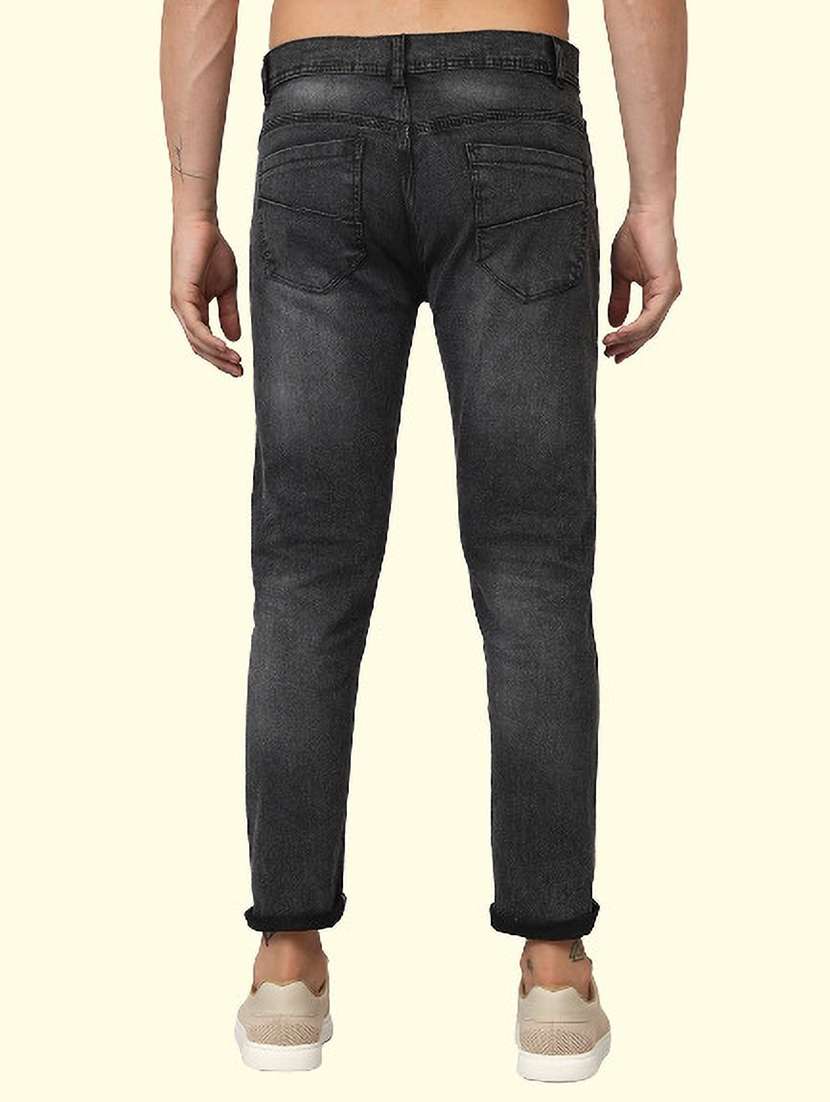 men washed mid rise full length jeans - 22343597 -  Standard Image - 2