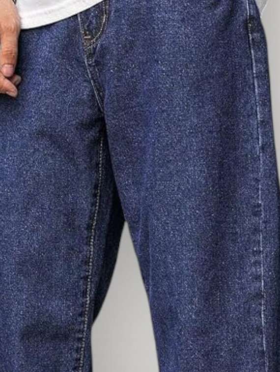 men plain mid rise full length denim jeans - 22344032 -  Standard Image - 2