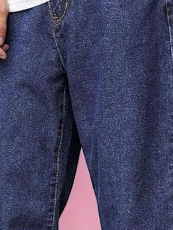 men plain mid rise full length denim jeans - 22344033 -  Standard Image - 2