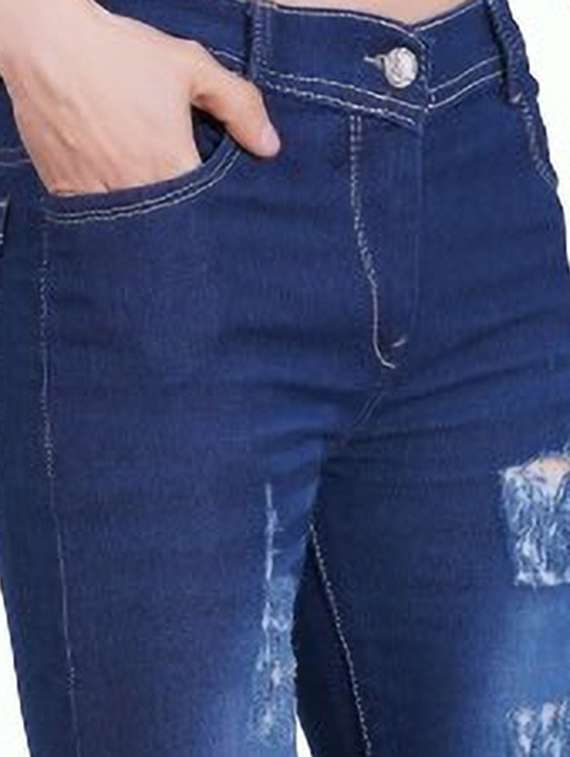 men distress mid rise full length jeans - 22344080 -  Standard Image - 2