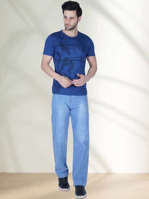 men washed mid rise full length jeans - 22344235 -  Standard Image - 2