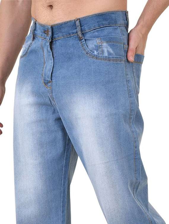 men washed mid rise full length jeans - 22344288 -  Standard Image - 2
