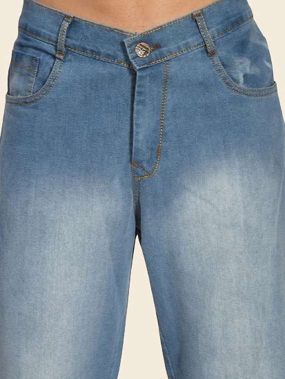 men washed mid rise full length jeans - 22344311 -  Standard Image - 2