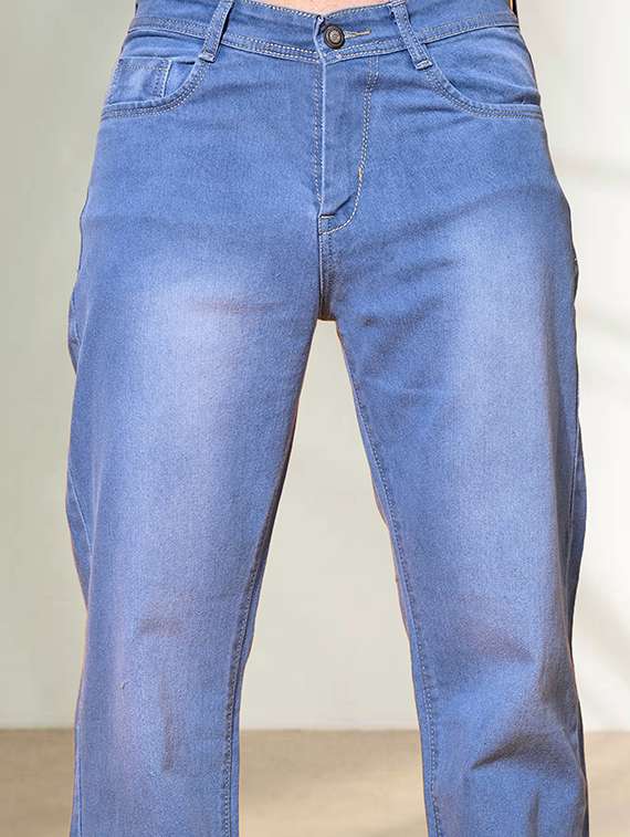 men washed mid rise full length jeans - 22344333 -  Standard Image - 2