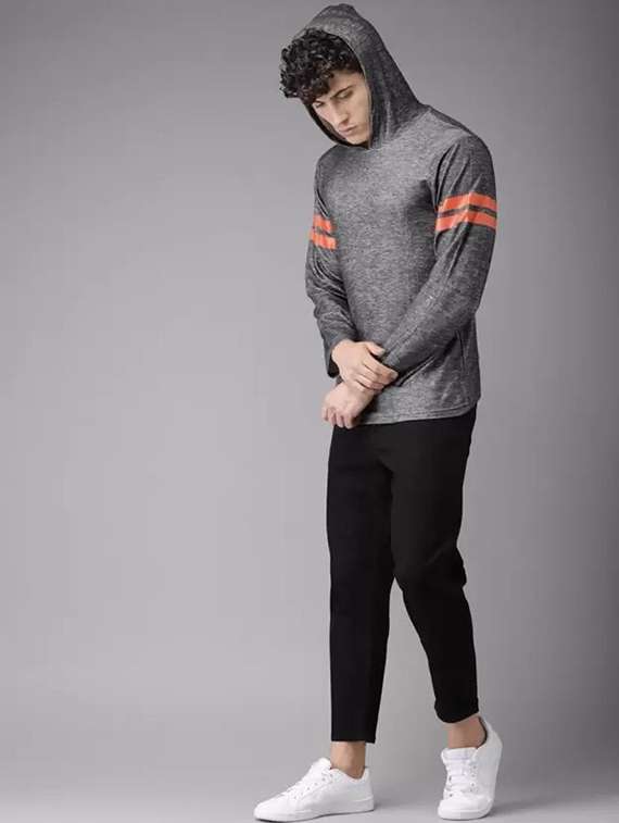 men plain mid rise ankle length slim fit jeans - 22344590 -  Standard Image - 2