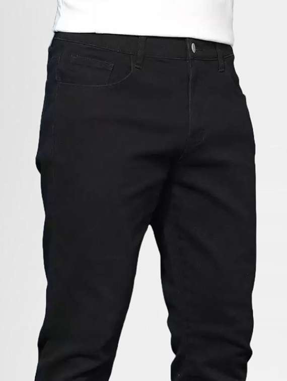 men plain mid rise ankle length slim fit jeans - 22344602 -  Standard Image - 2